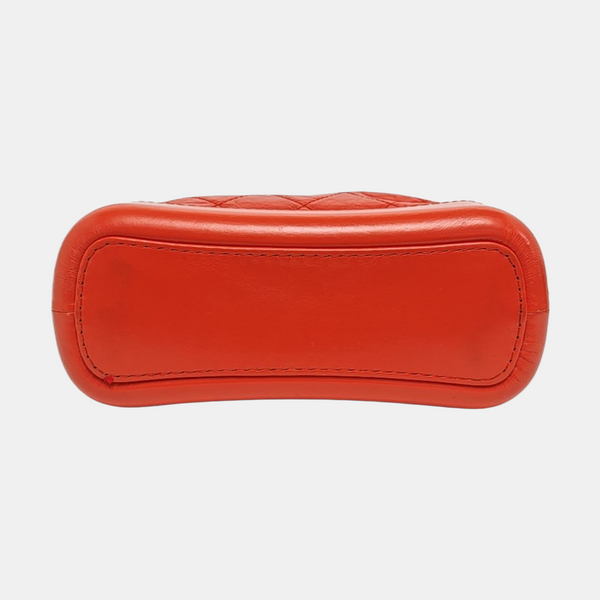 Authenticated pre-owned  Gabrielle Small Quilted Calfskin Red - Shoulder Bag at Looply