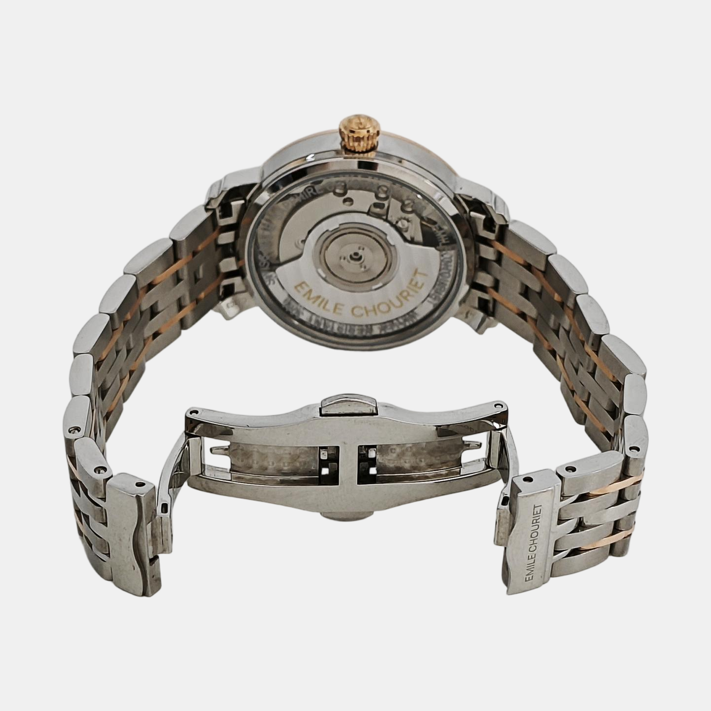 Leman 30mm White Automatic Watch