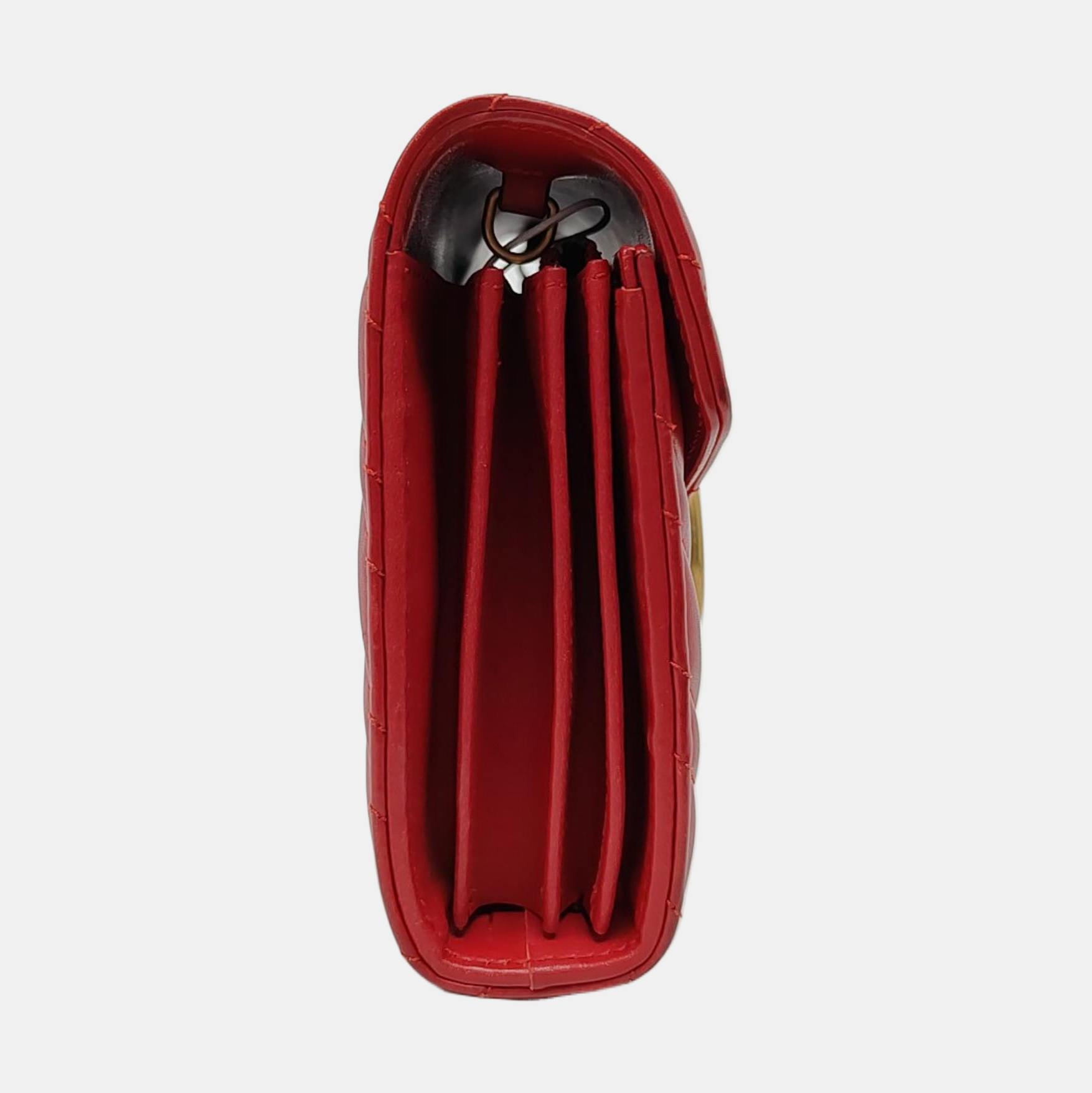 Authenticated pre-owned  GG Marmont Mini Calfskin Red - Shoulder Bag at Looply