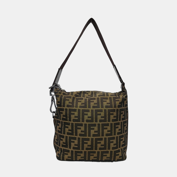 Canvas Shoulder Bag Brown