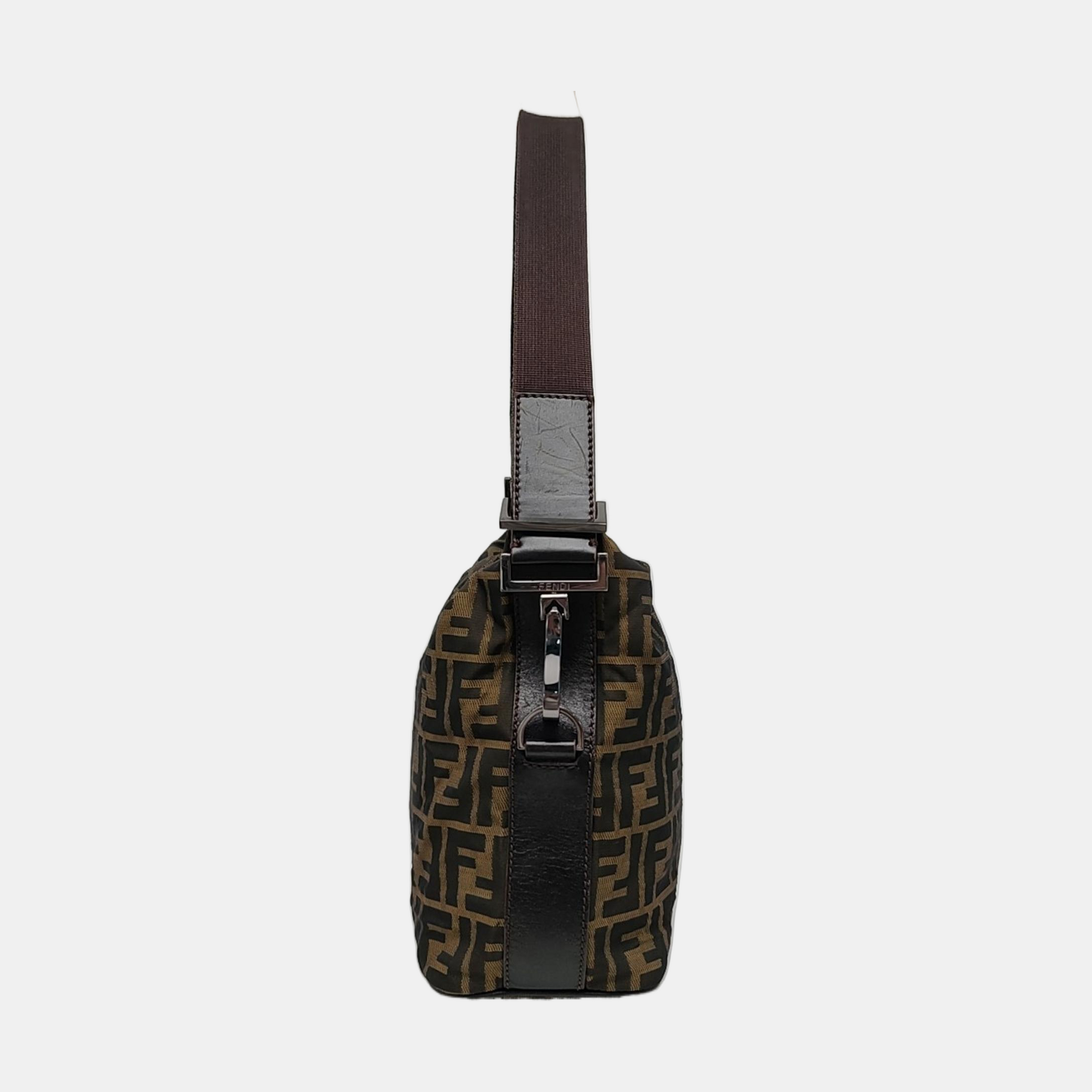 Canvas Shoulder Bag Brown
