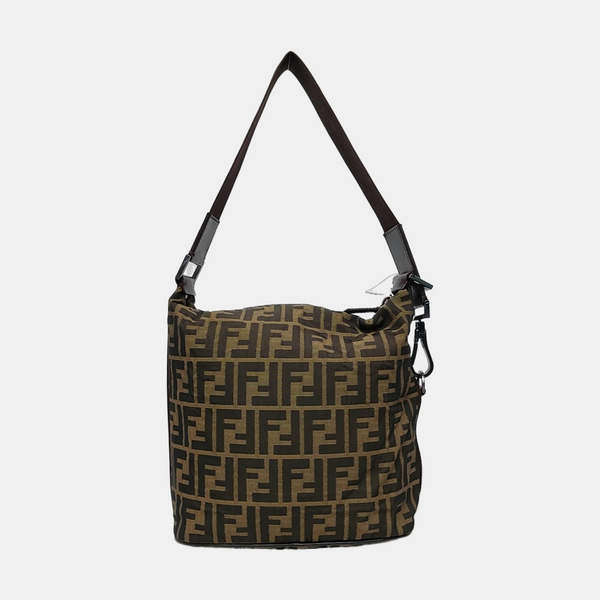 Canvas Shoulder Bag Brown