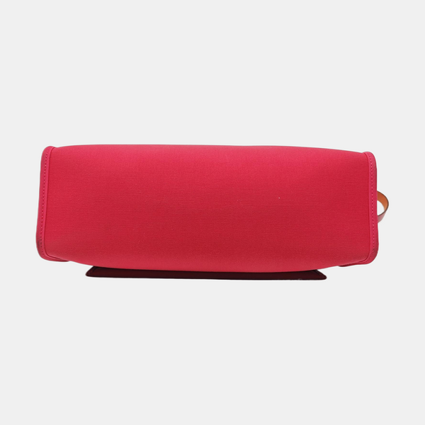 Authenticated pre-owned  Herbag Canvas Pink - Shoulder Bag at Looply