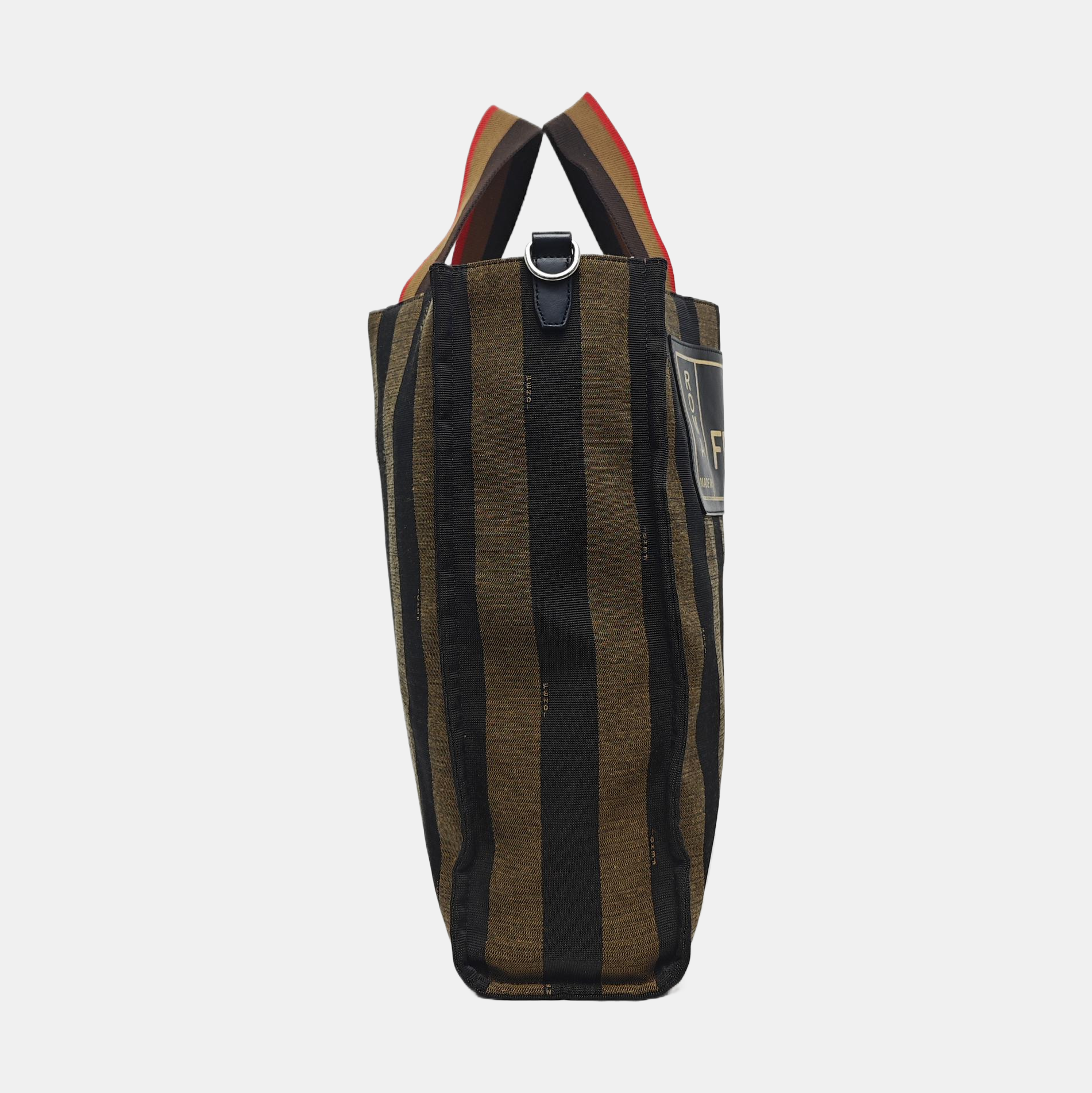 Canvas Top Handle Bag Brown