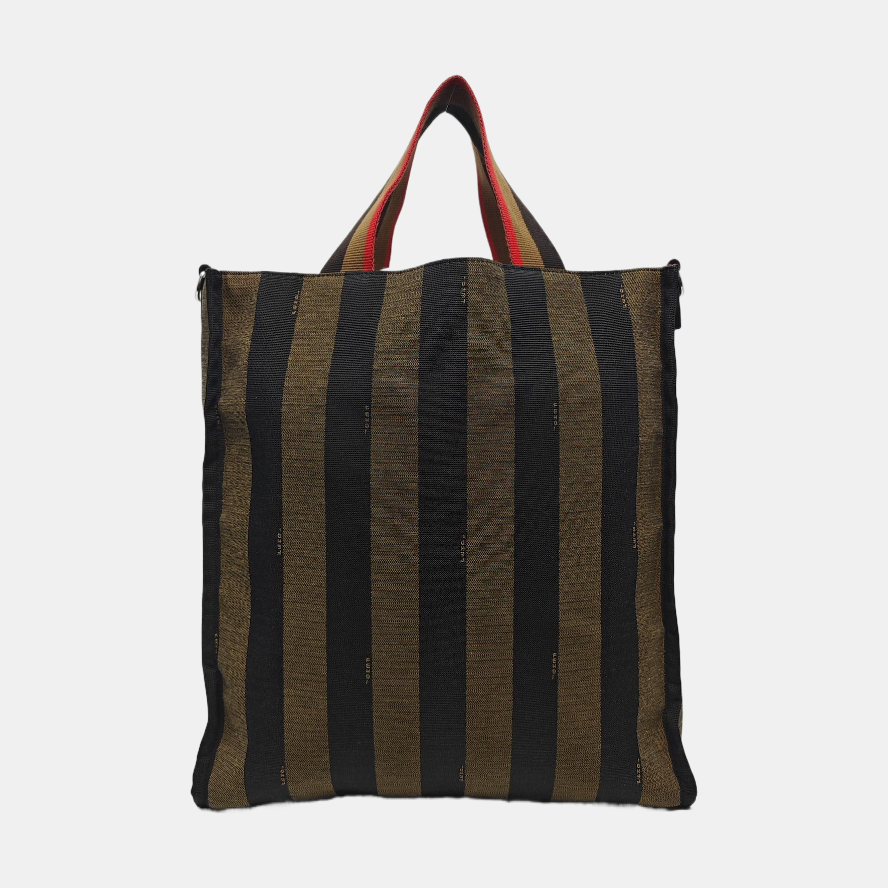 Canvas Top Handle Bag Brown