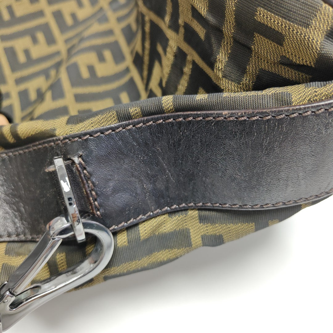 Canvas Shoulder Bag Brown