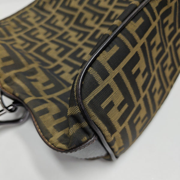 Canvas Shoulder Bag Brown