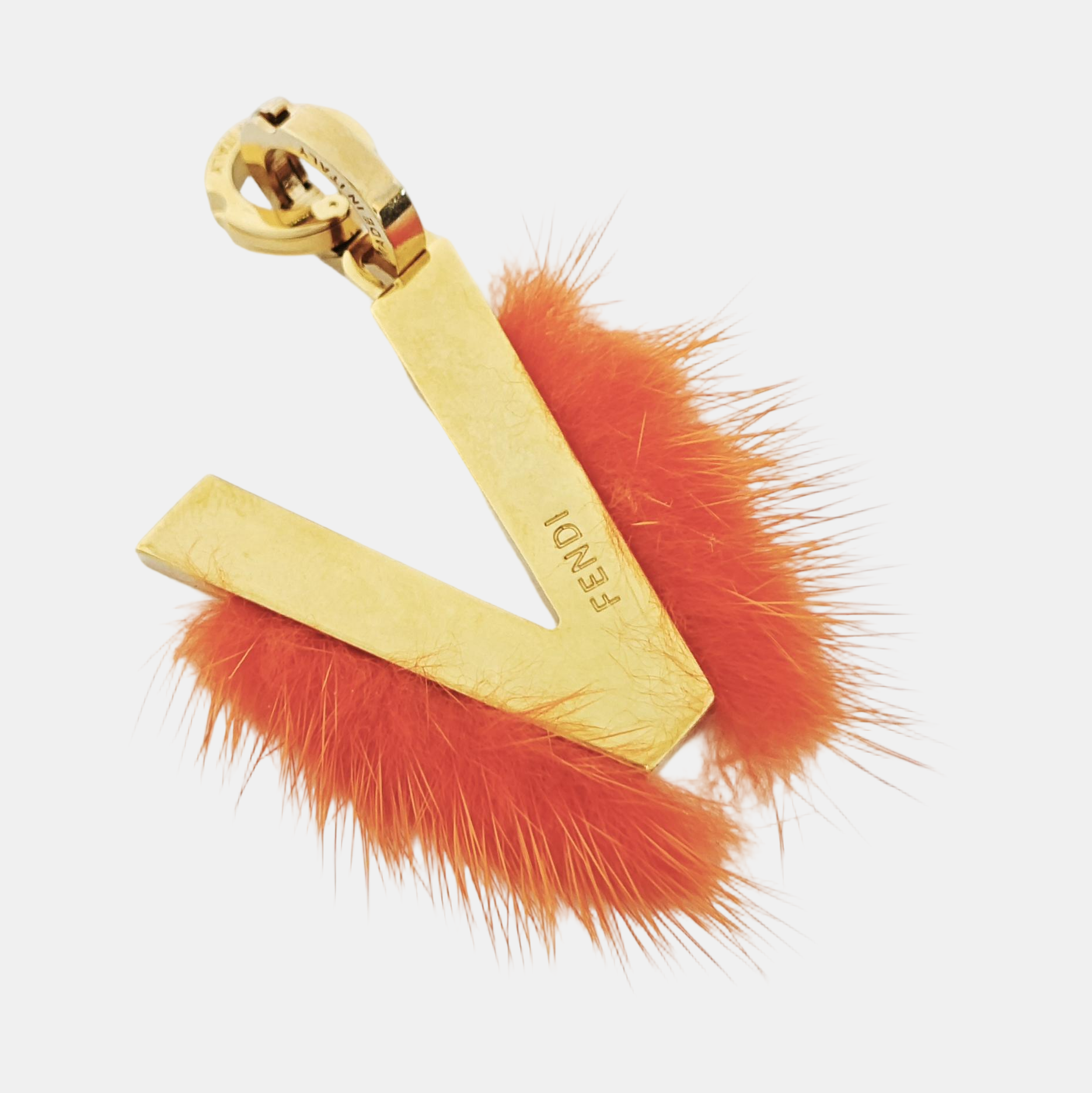 Authenticated pre-owned  Gold-tone Metal Bag Charm - Bag Charm at Looply