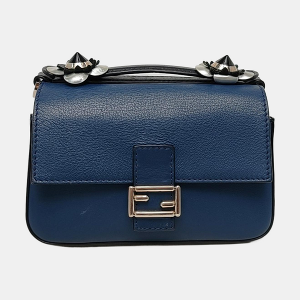 Calfskin Crossbody Bag Black