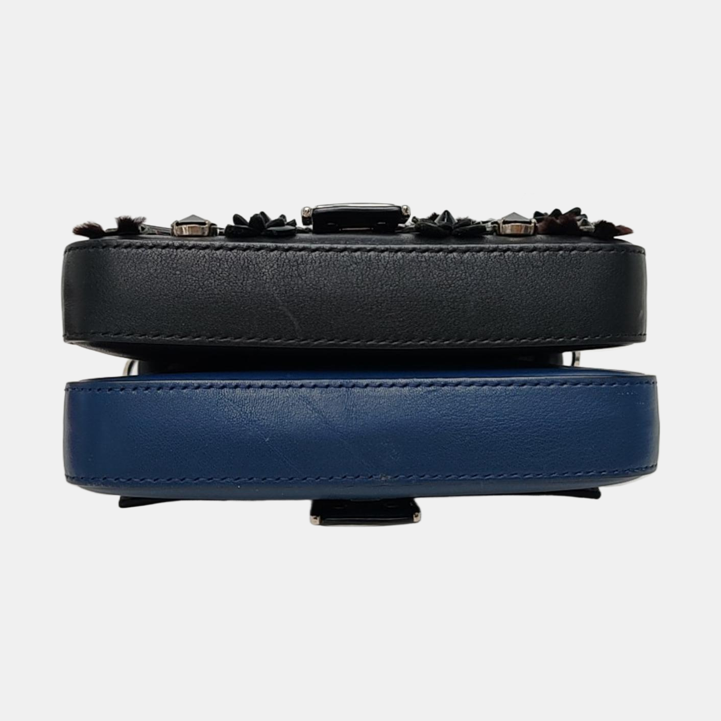 Calfskin Crossbody Bag Black
