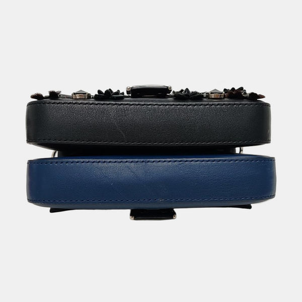 Calfskin Crossbody Bag Black