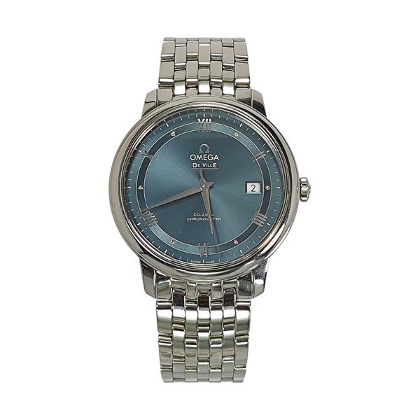 De Ville 39.5mm Navy Blue Automatic Watch
