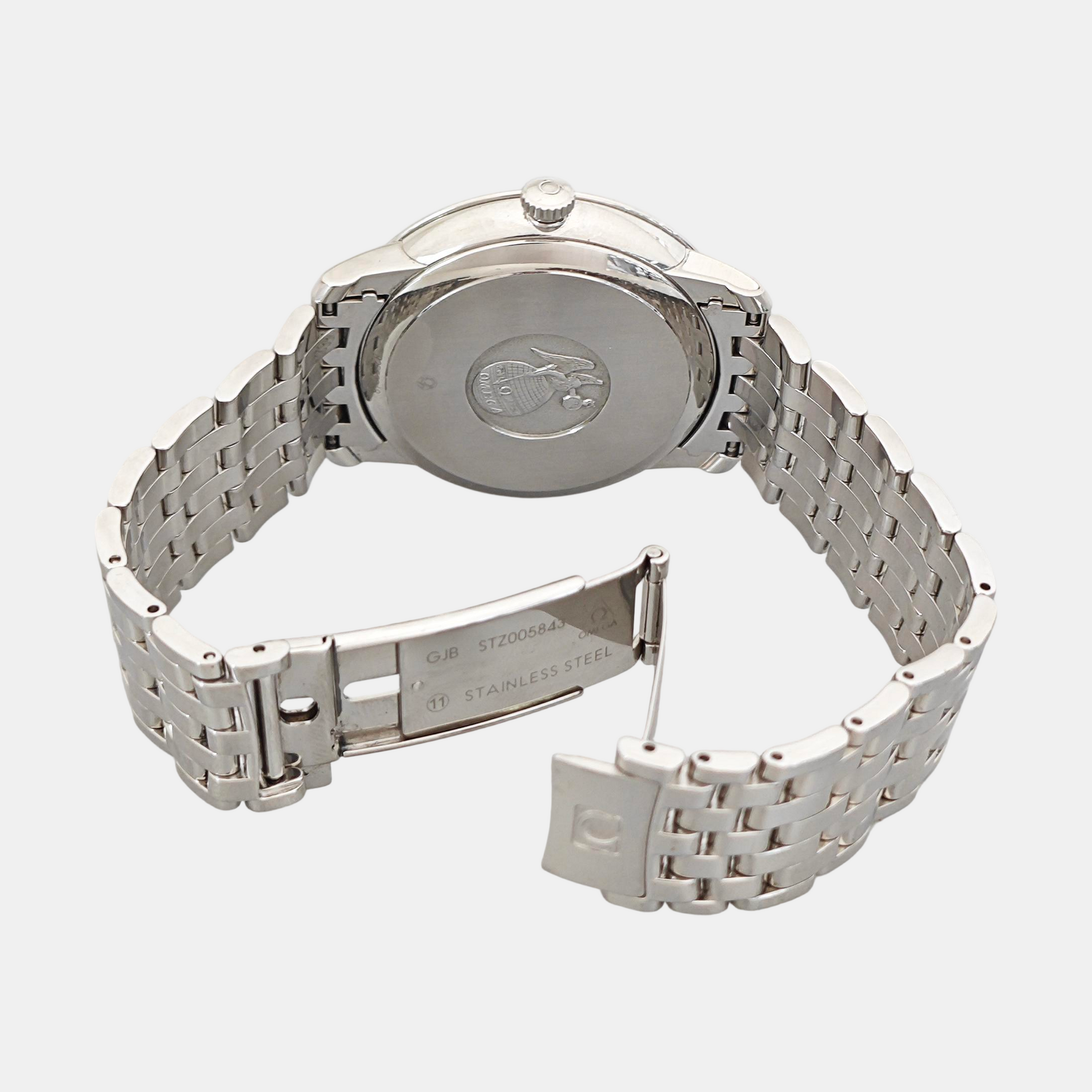 De Ville 39.5mm Navy Blue Automatic Watch