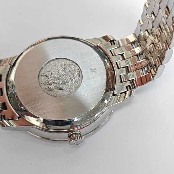 De Ville 39.5mm Navy Blue Automatic Watch