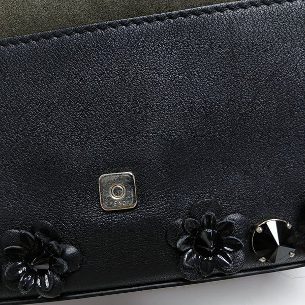 Calfskin Crossbody Bag Black