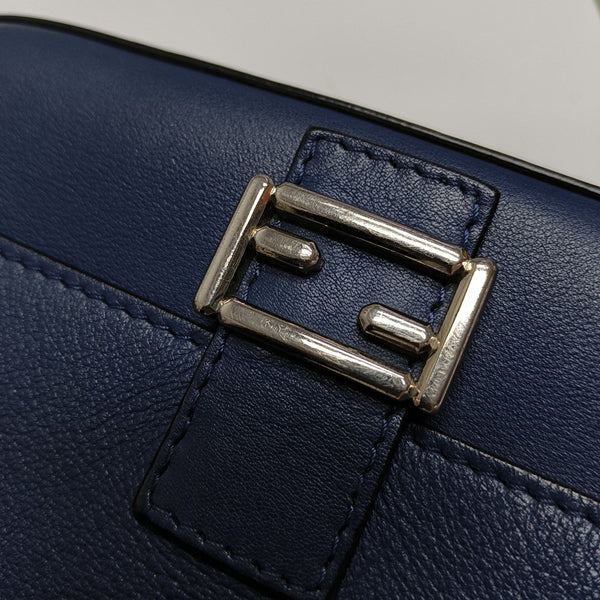Calfskin Crossbody Bag Black