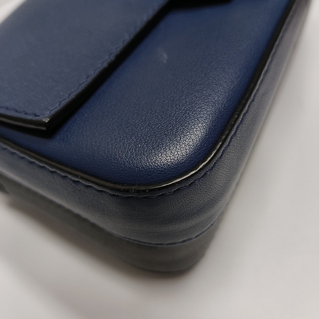 Calfskin Crossbody Bag Black