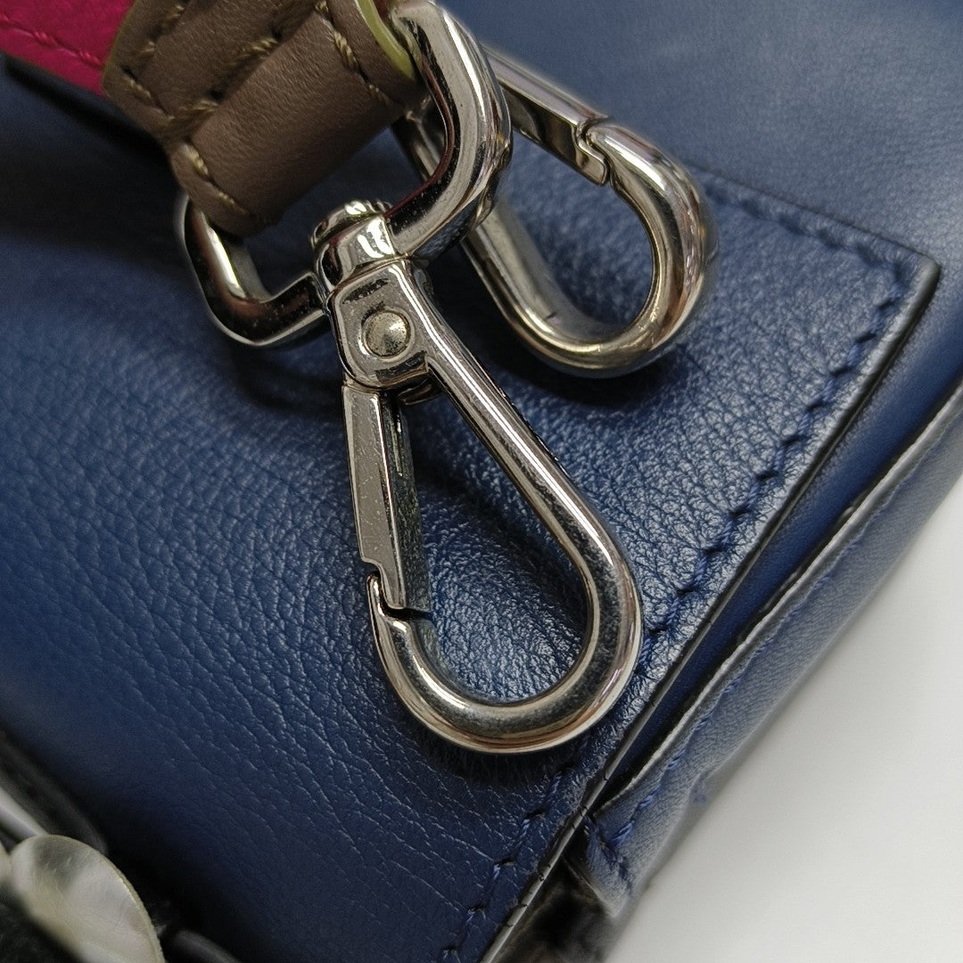 Calfskin Crossbody Bag Black