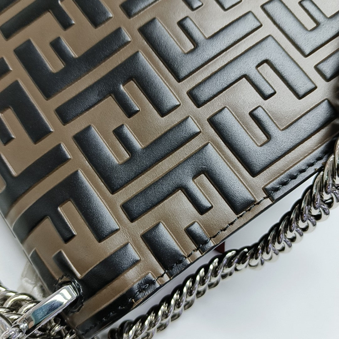 Kan I Mini Calfskin Brown