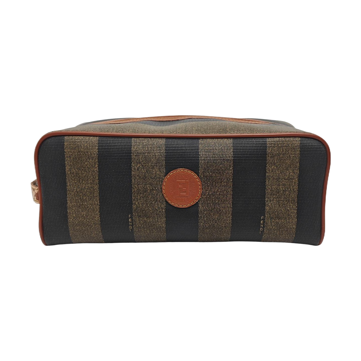 Coated Canvas Top Handle Bag Multicolor