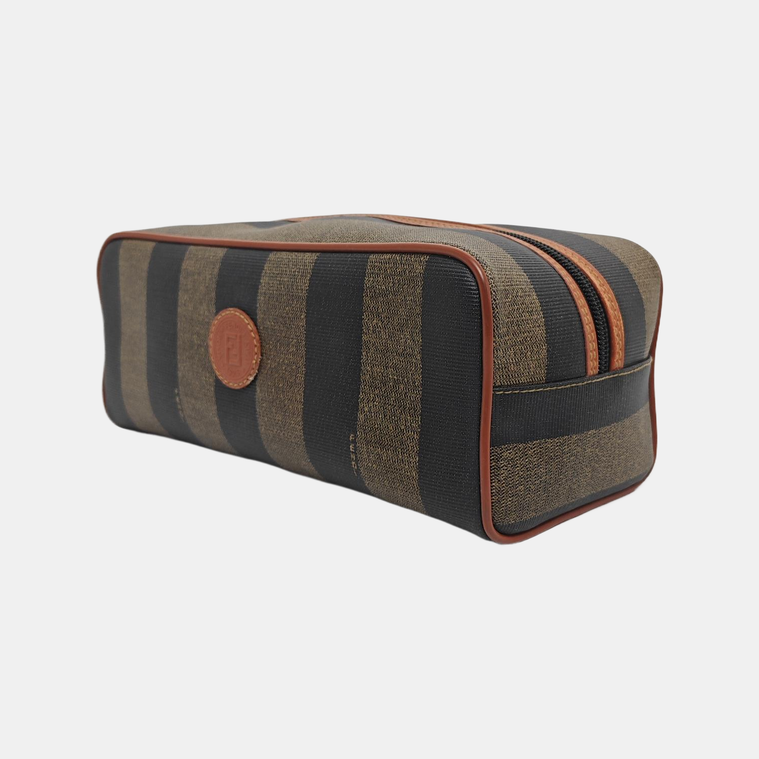 Coated Canvas Top Handle Bag Multicolor