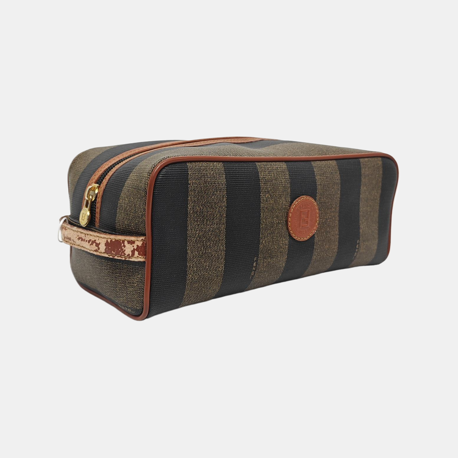 Coated Canvas Top Handle Bag Multicolor