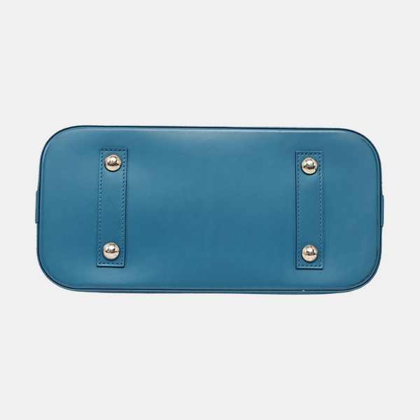 Authenticated pre-owned  Alma PM Epi Blue - Top Handle Bag at Looply