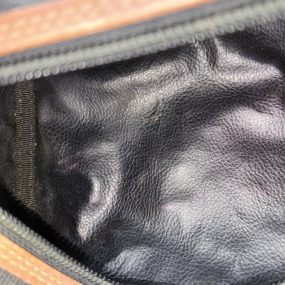 Coated Canvas Top Handle Bag Multicolor