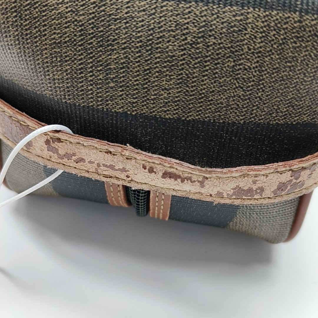 Coated Canvas Top Handle Bag Multicolor