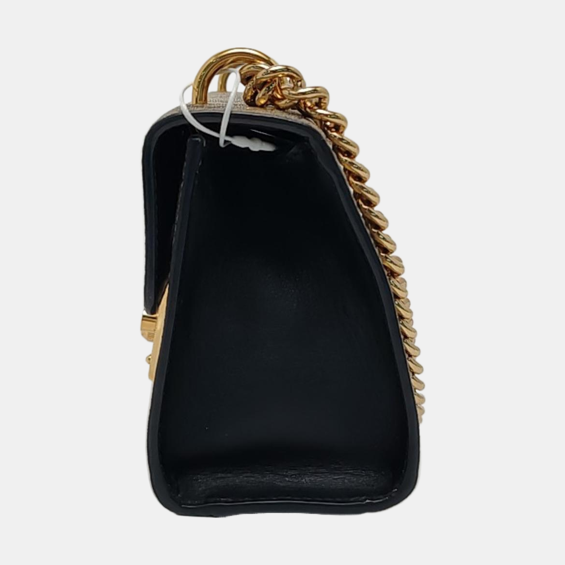 Authenticated pre-owned  Padlock Small Monogram Coated Canvas Beige - Shoulder Bag at Looply