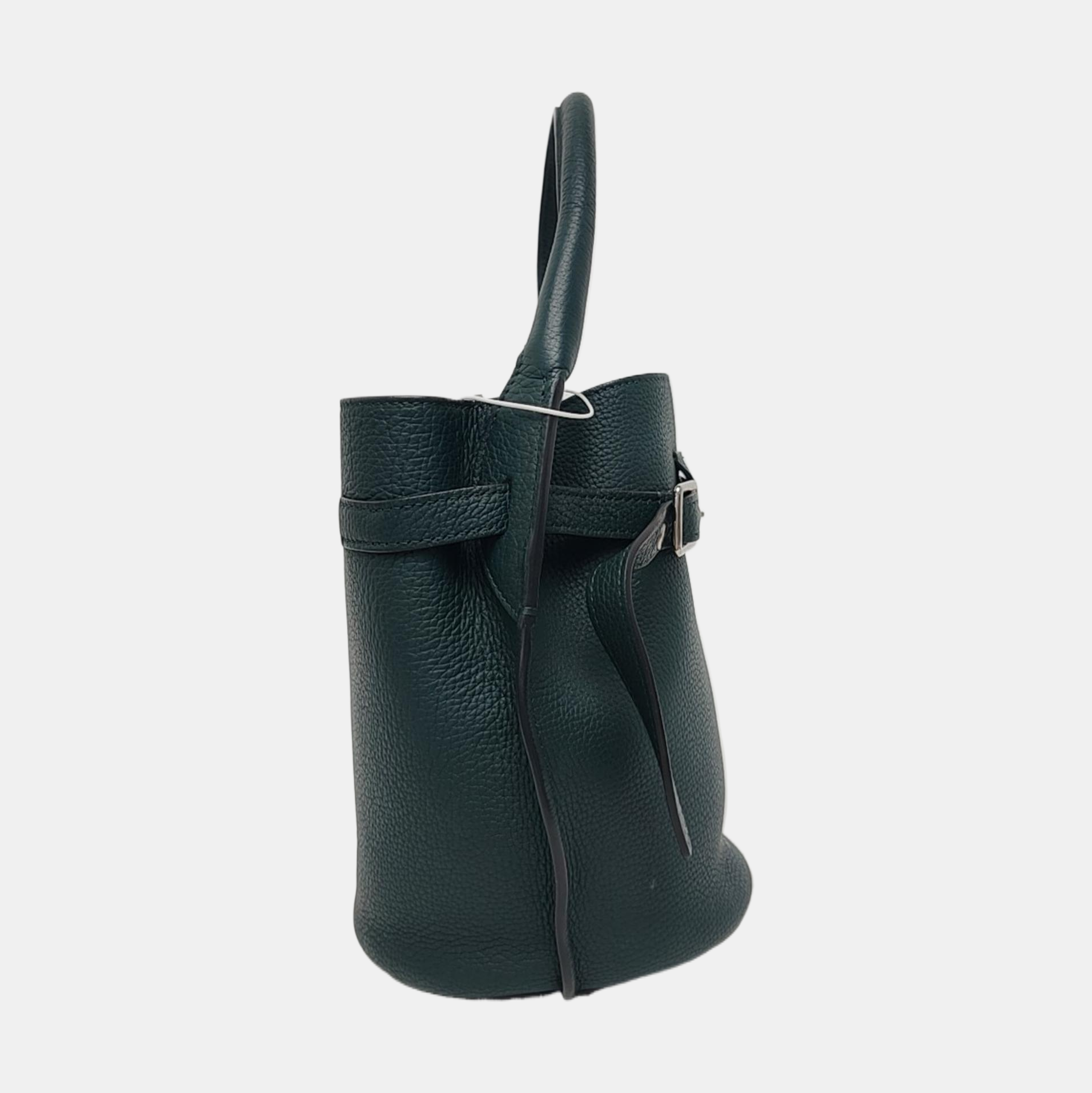Authenticated pre-owned  Big Bag Nano Calfskin Green - Shoulder Bag at Looply
