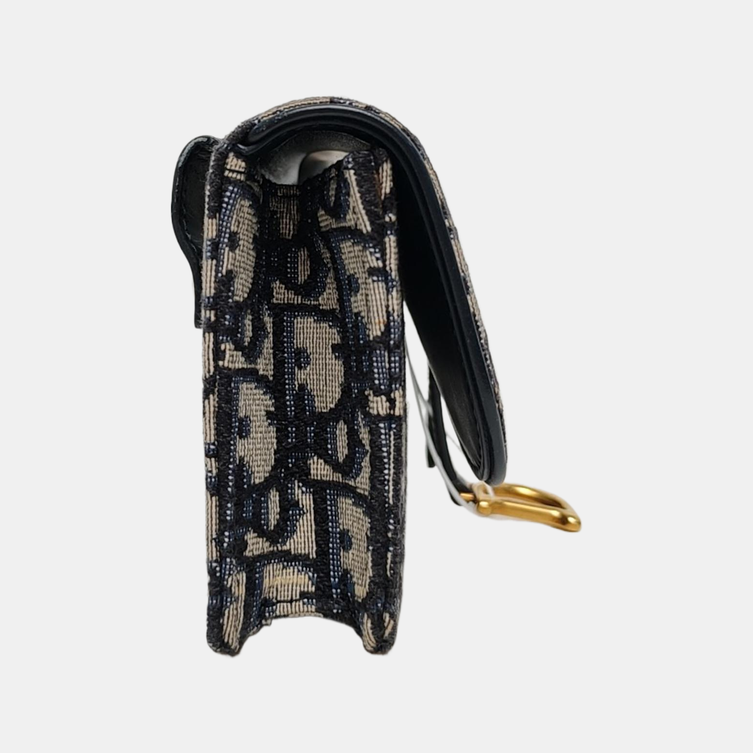 Authenticated pre-owned  Saddle Oblique Canvas Blue - Belt Bag at Looply