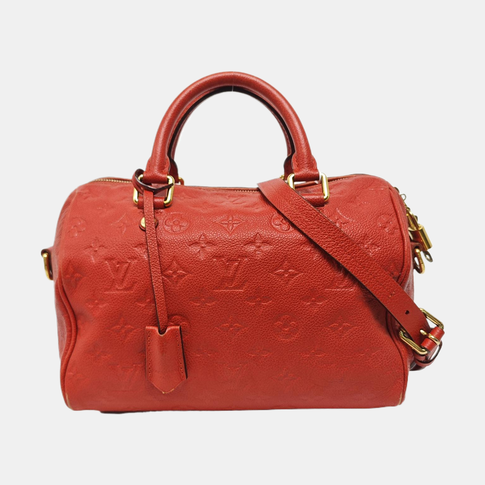 SPEEDY 25 Calfskin Red