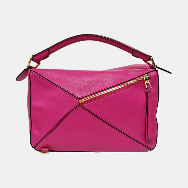 Authenticated pre-owned  Puzzle Small Calfskin Pink - Shoulder Bag at Looply