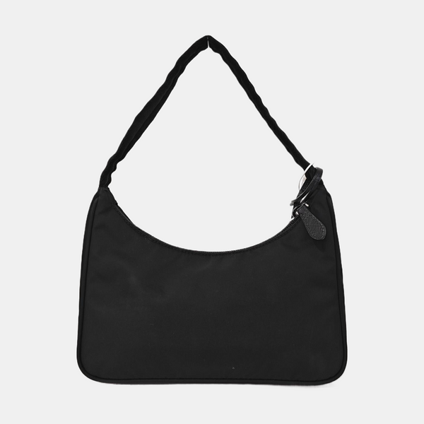 Authenticated pre-owned  Re-edition2000 Mini Nylon Black - Top Handle Bag at Looply