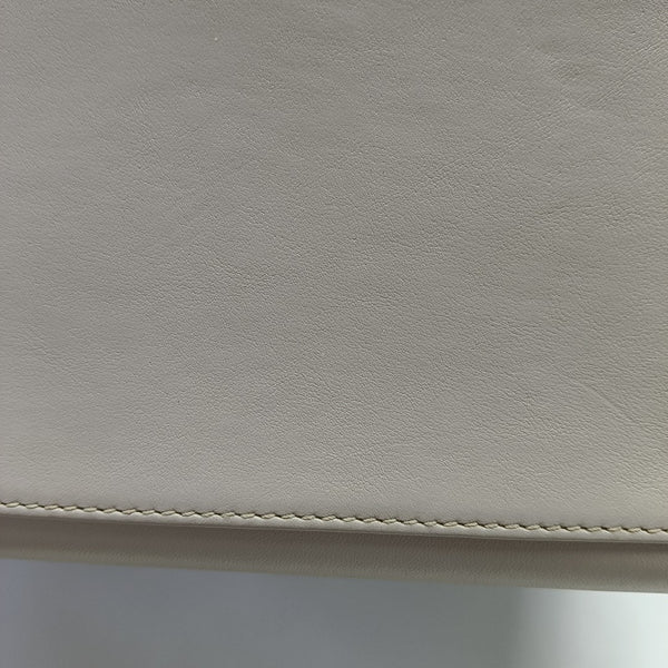 Authenticated pre-owned  Lady Dior Calfskin Gray - Shoulder Bag at Looply