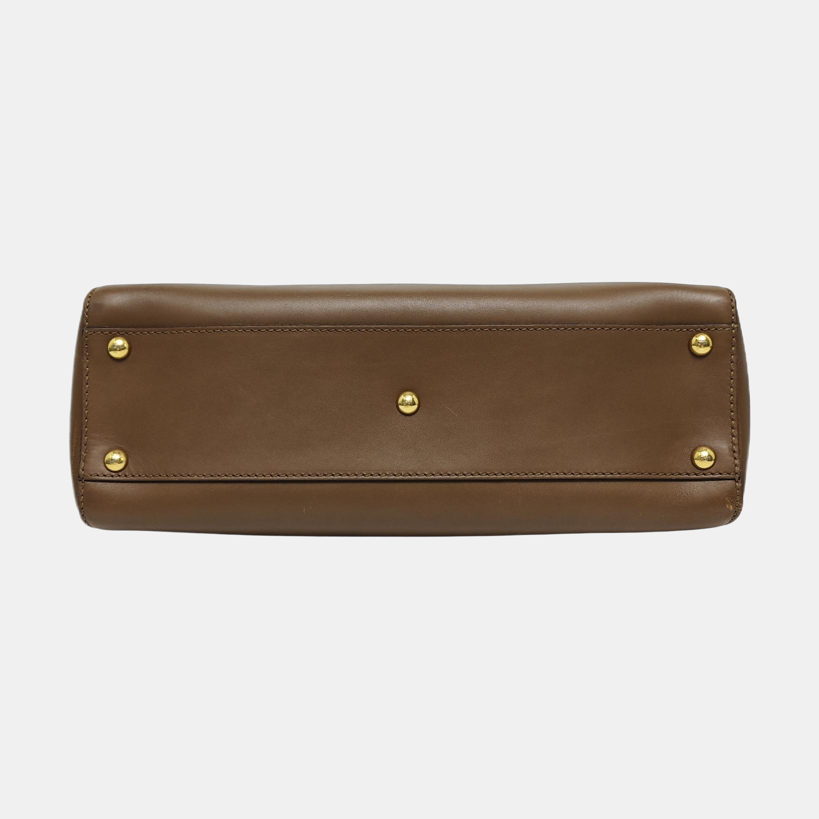 Authenticated pre-owned  Peekaboo Small Calfskin Brown - Shoulder Bag at Looply