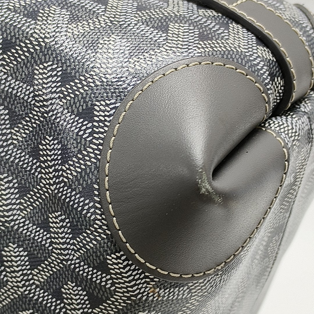 Vendôme Coated Canvas Gray