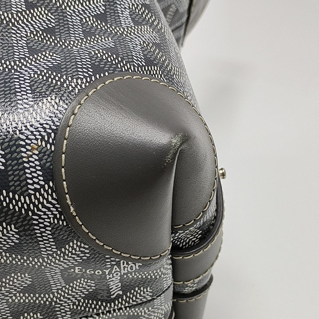 Vendôme Coated Canvas Gray