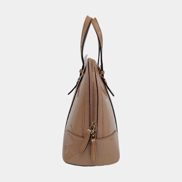 Authenticated pre-owned  Microguccissima Monogram Patent Leather Pink - Shoulder Bag at Looply