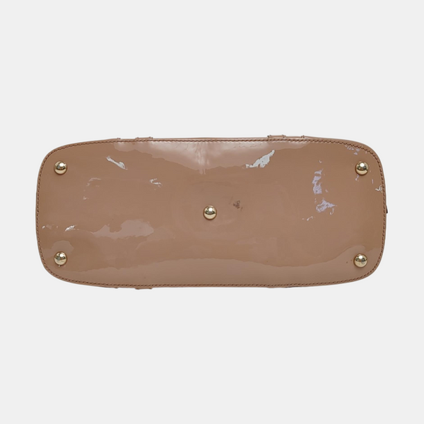 Authenticated pre-owned  Microguccissima Monogram Patent Leather Pink - Shoulder Bag at Looply