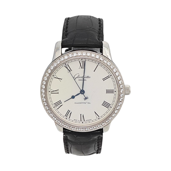 40mm White Automatic Watch