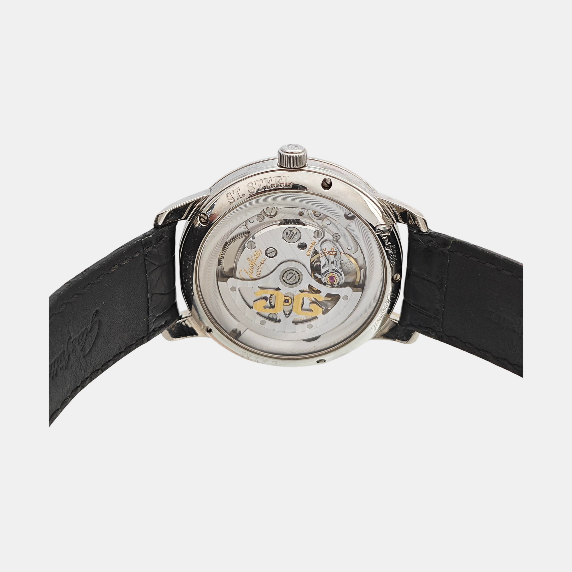 40mm White Automatic Watch