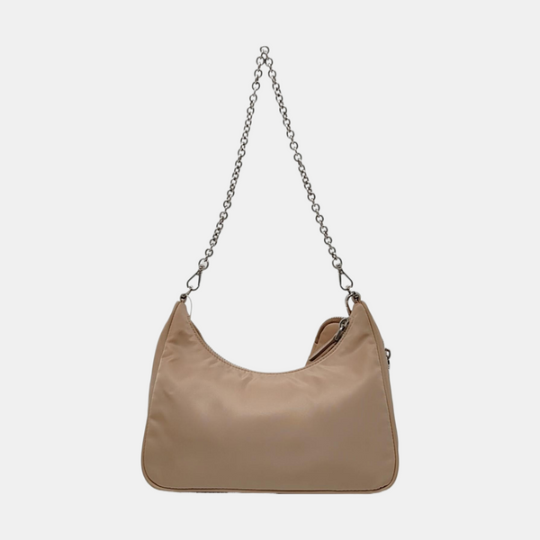 Authenticated pre-owned  Re-edition2005 Nylon Beige - Shoulder Bag at Looply