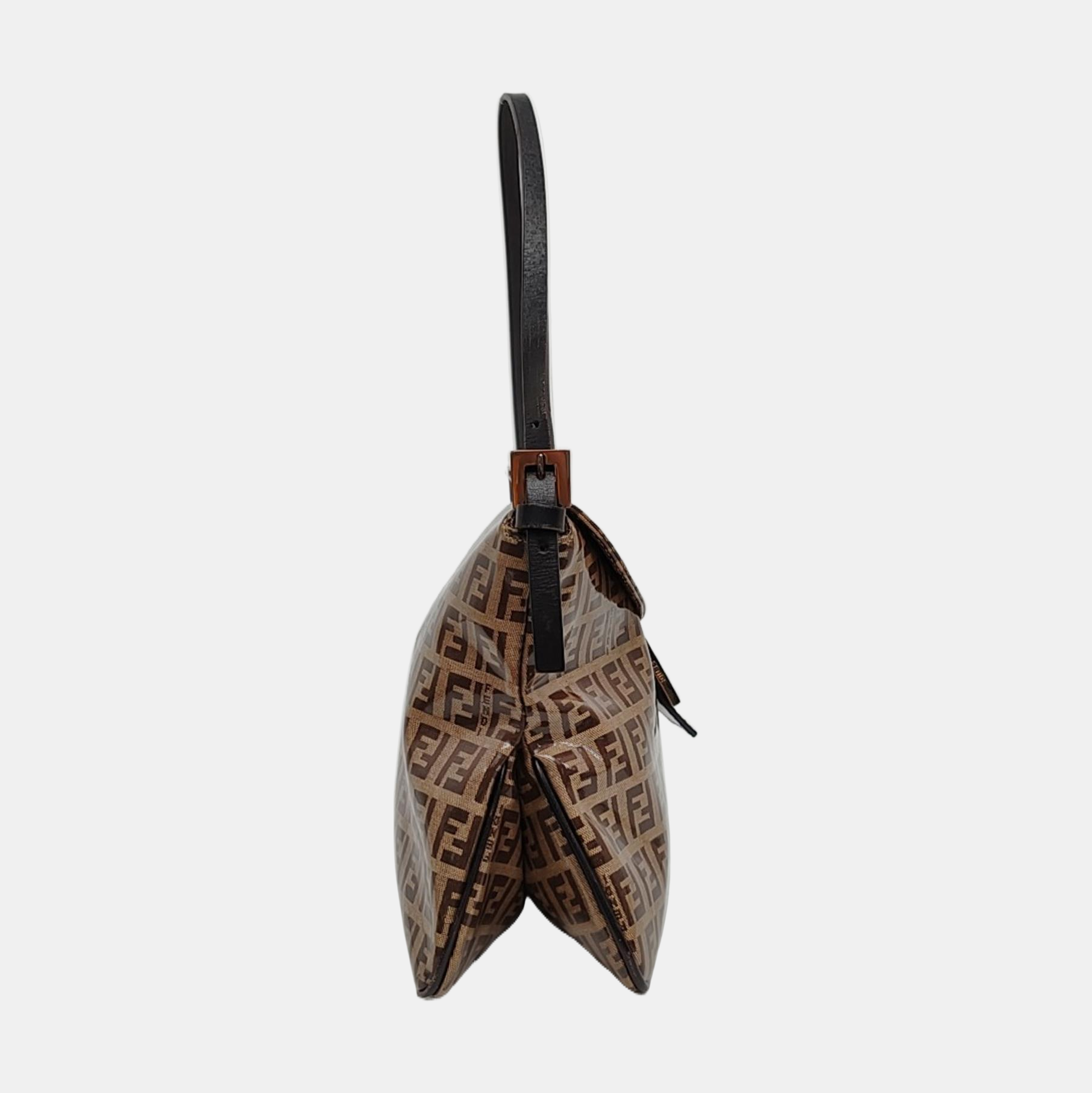 Coated Canvas Top Handle Bag Multicolor