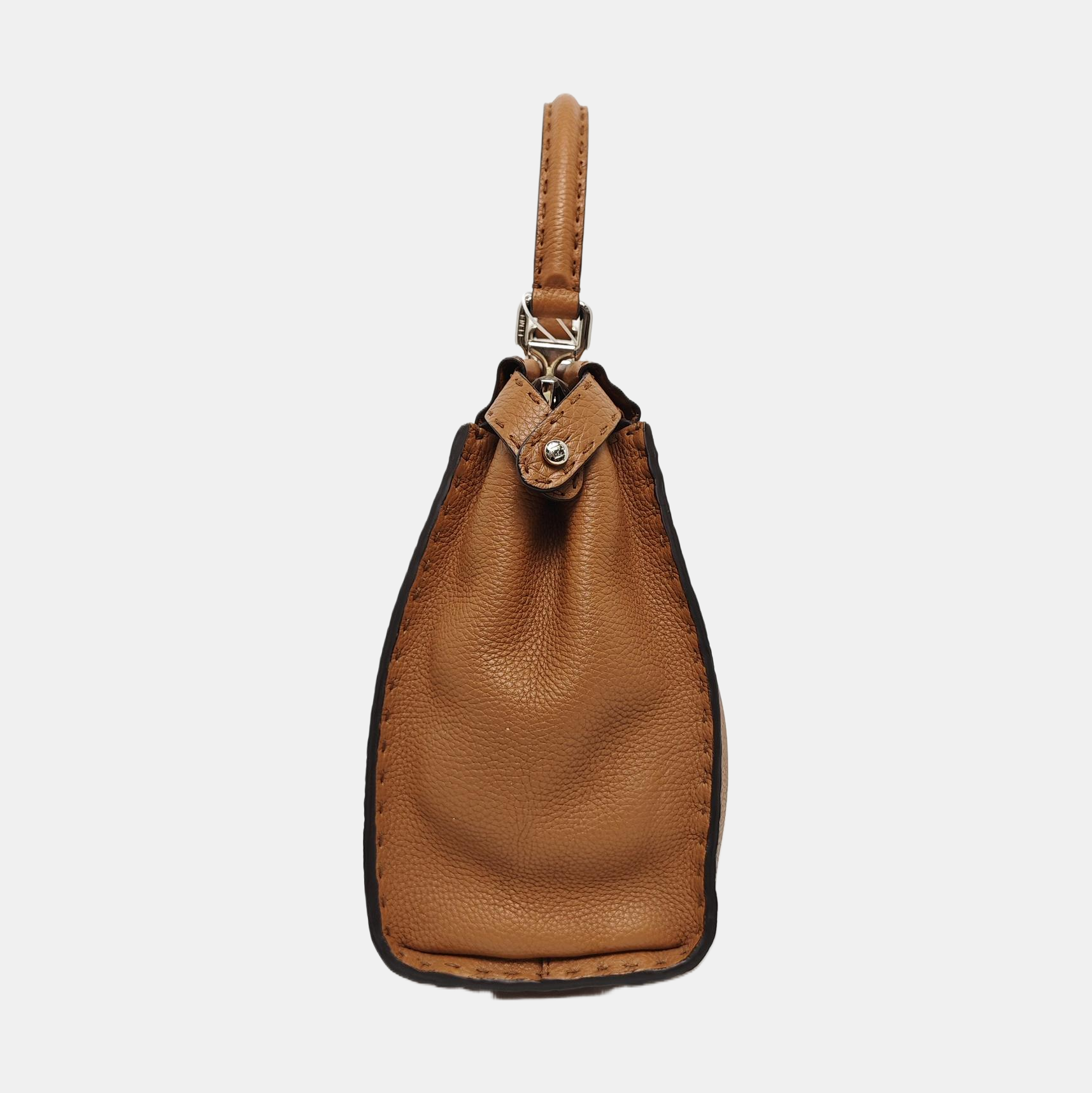 Authenticated pre-owned  Peekaboo Small Calfskin Brown - Shoulder Bag at Looply