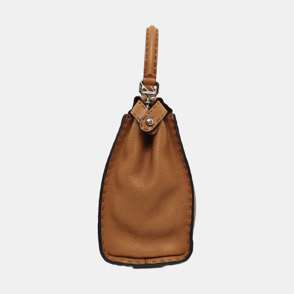 Authenticated pre-owned  Peekaboo Small Calfskin Brown - Shoulder Bag at Looply