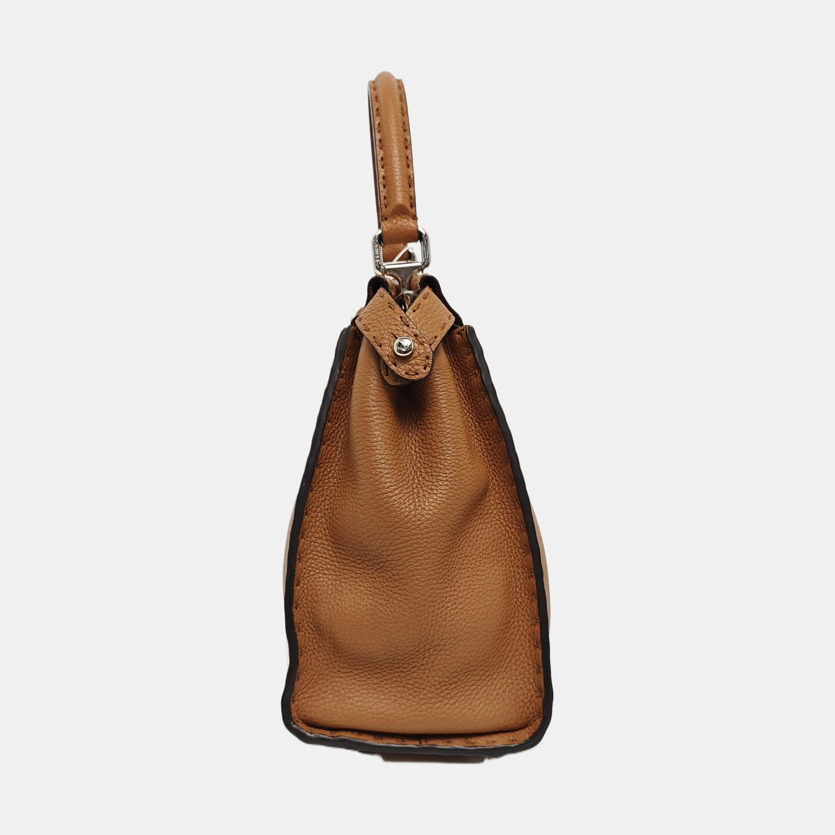Authenticated pre-owned  Peekaboo Small Calfskin Brown - Shoulder Bag at Looply