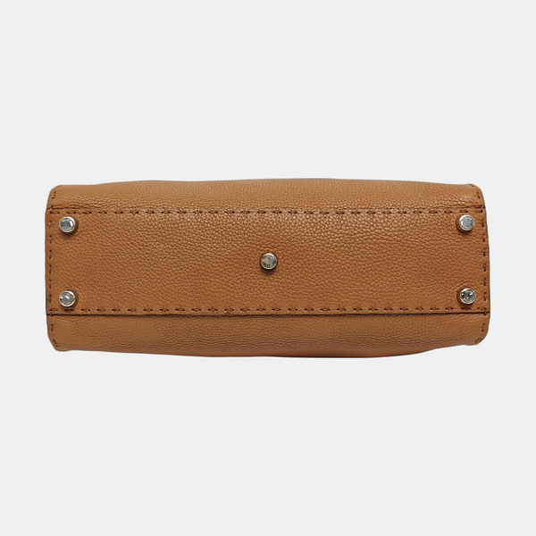 Authenticated pre-owned  Peekaboo Small Calfskin Brown - Shoulder Bag at Looply