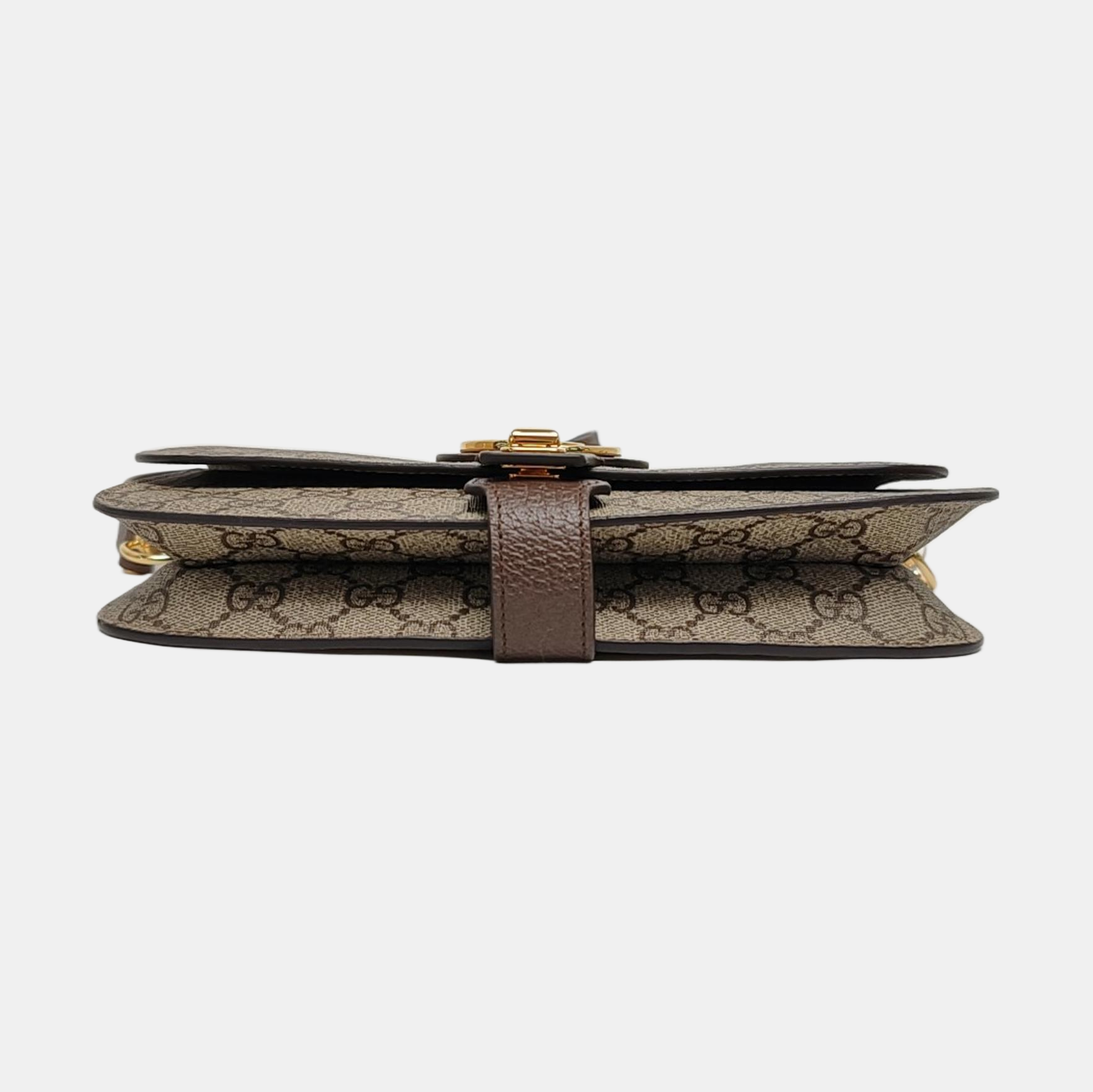 Authenticated pre-owned  Blondie Monogram Coated Canvas Beige - Shoulder Bag at Looply